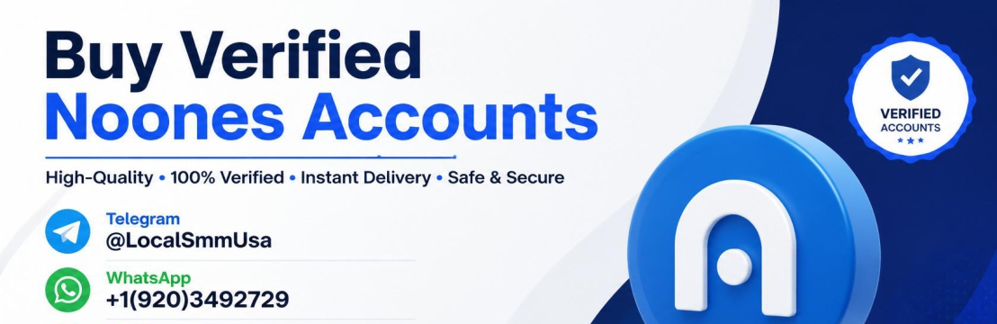 Buy Verified Noones Accounts LocalSmmUsa