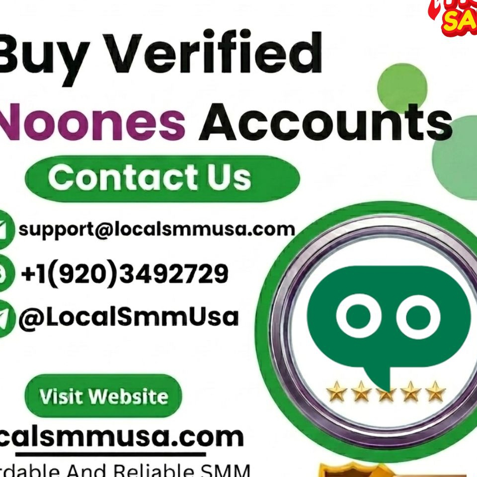 Buy Verified Noones Accounts LocalSmmUsa